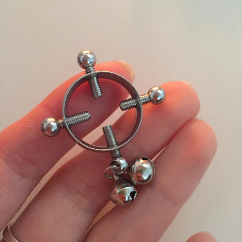 1PCS Fake Clip On Body Jewelry Fake Piercing Nipple Non-Piercing Shield Rin A1Y9 1PCS Fake Clip On Body Jewelry Fake Piercing Nipple Non-Piercing Shield Rin A1Y9