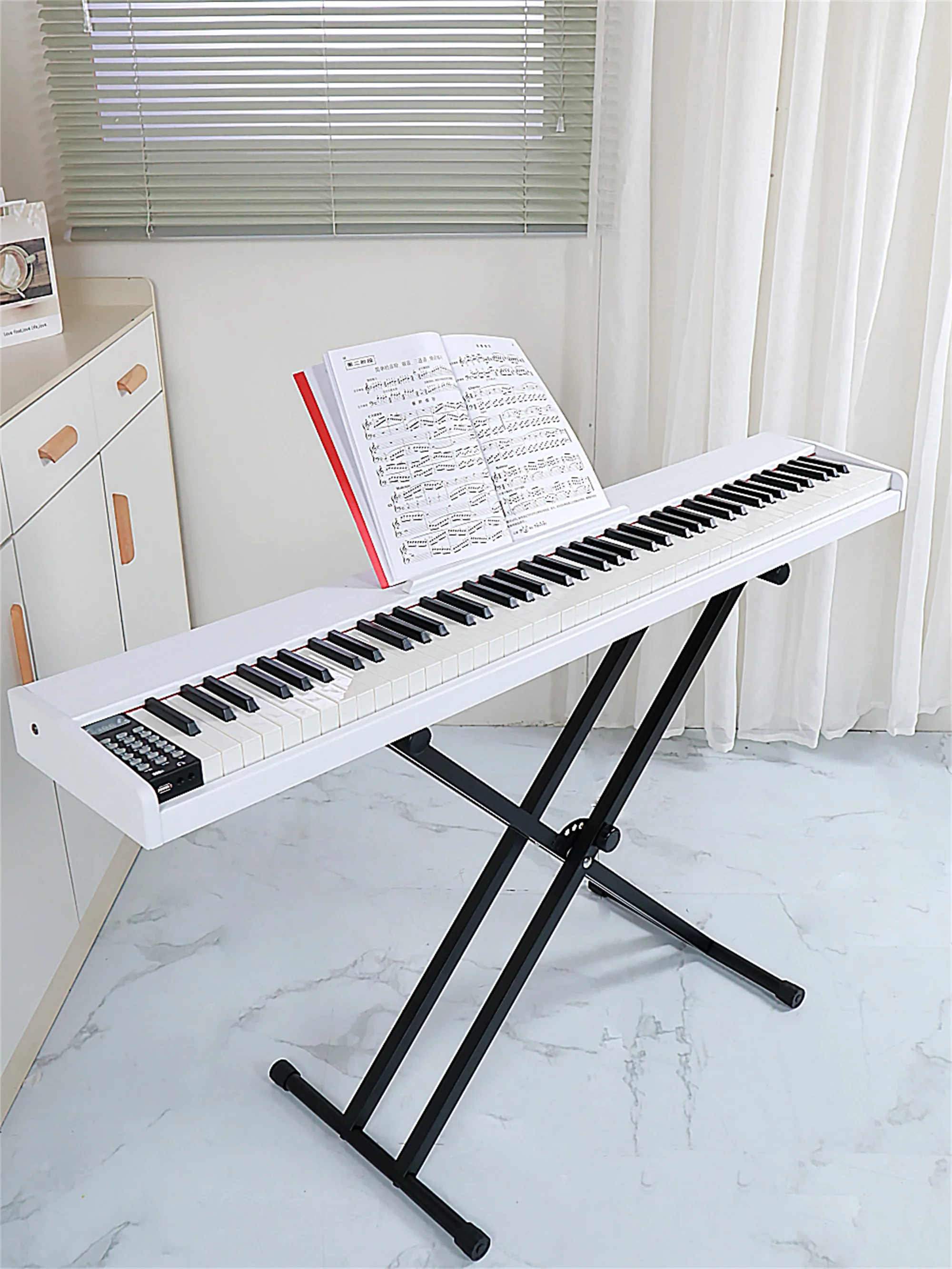 New 88 Keys Digital Piano Wooden Electronic Piano Musical Keyboard