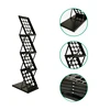 BORN DISPLAYS cheap metal brochure holder /zigzag brochure holder/for Tradeshow Showroom Booth