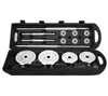 50KG Adjustable Dumbbell Set Chrome Dumbbell for Weight Lifting