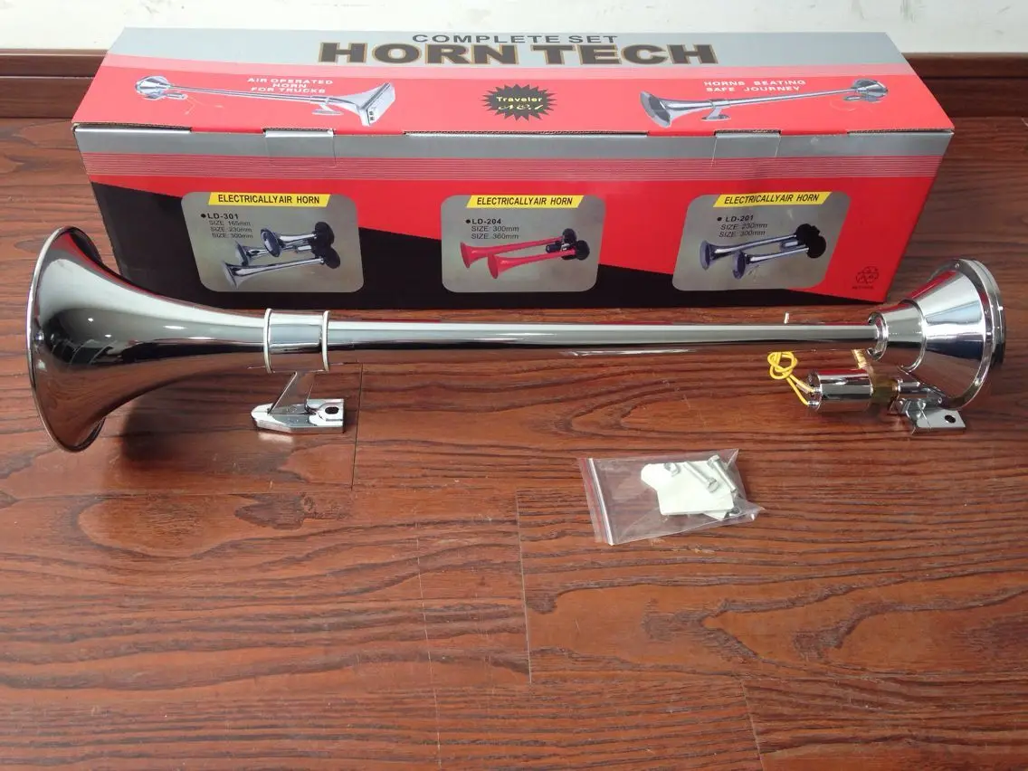 Electrically Controlled Single Pipe Air Horn Speaker 640mm 740mm 12/24v