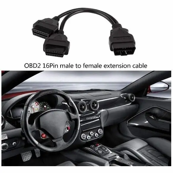 China Manufacturer Hot Sale 16Pins OBD2 FMS Cable Adapter 30CM ...