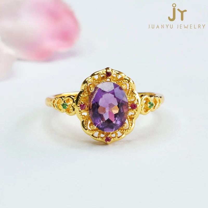 Alibaba Rings Precious Stone Gemstones and Crystals Rings Hollow Out Heart Shape ...