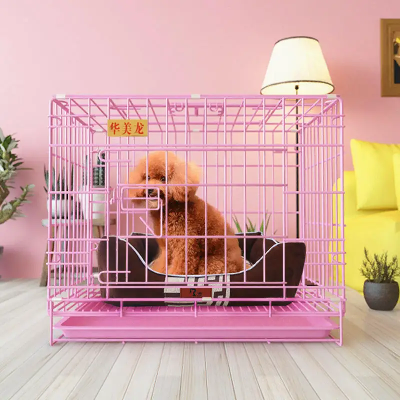 Thick Stainless Steel Folding Dog Cage Pet Cages - Buy Steel Racing ...