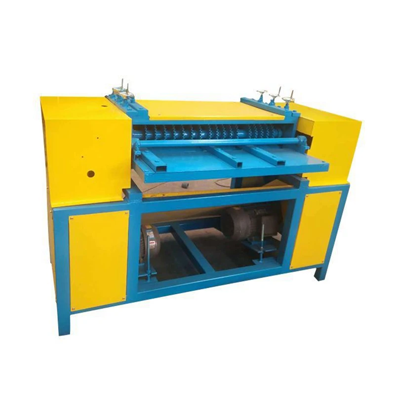 waste radiator cutting separating machine