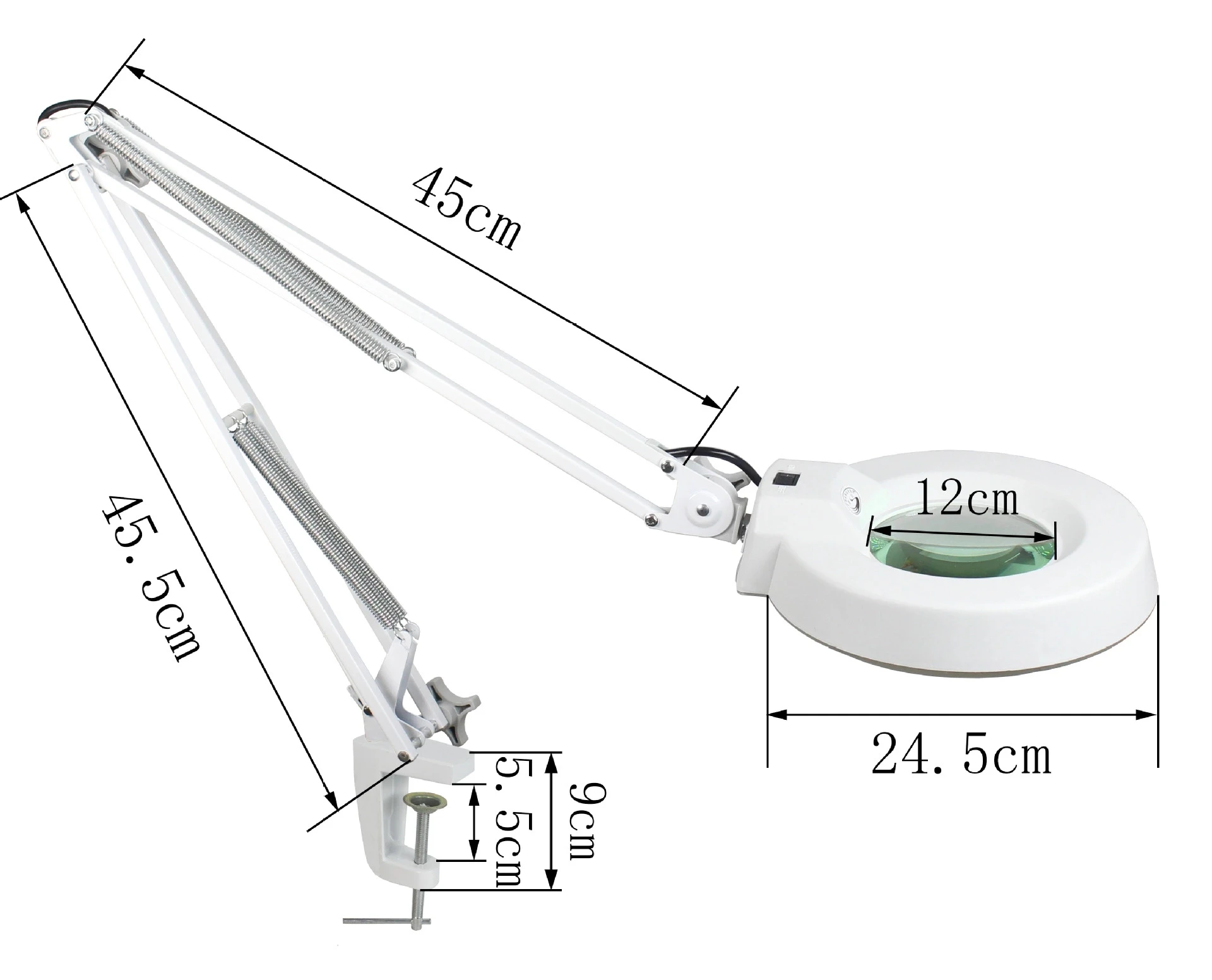 LT-86A LED Light 10X ESD Magnifier for Beauty & Precision