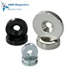 N52 Neodymium magnet disc with Ni coating , strong NdFeB magnet disc, thickness 2mm magnet disc