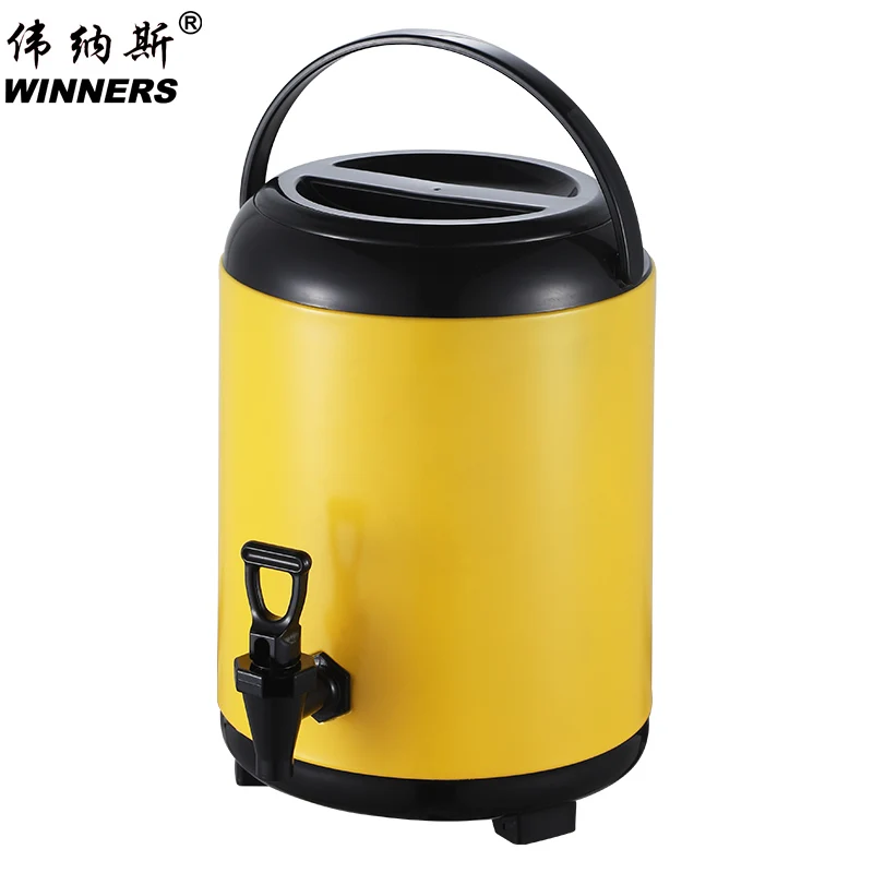 Winners Stainless Steel Milk Tea Bucket Large Capacity Heat ...