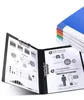 PP plastic application folder A4 size file paper folder