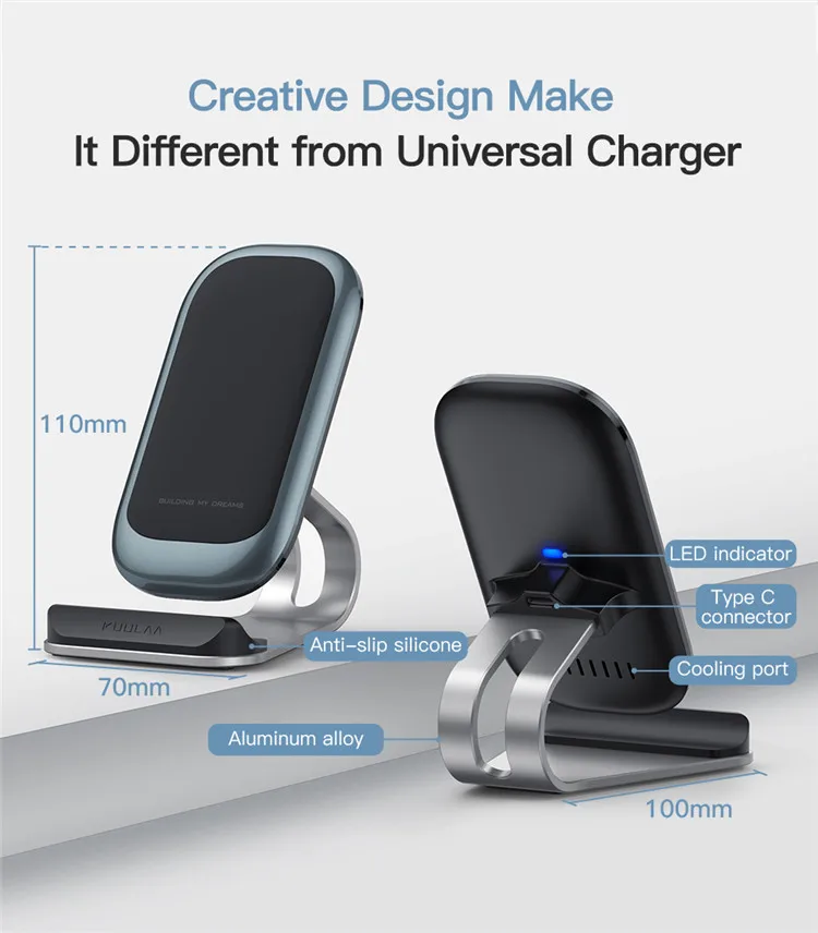   wireless charging stand fast wireless charger phone 2 