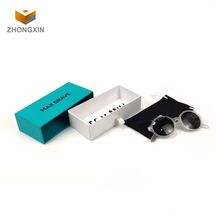 Luxury Fashion Sunglasses Case Box Set Recycled Cardboard Box