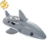 Summer water party swimming pool floating inflatable shark float row large-scale shark toys
