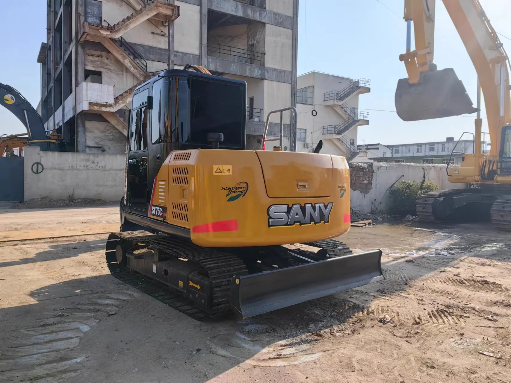 Sany Mini Excavator 75c 7ton Crawler Type Excavators For Sale Sany ...