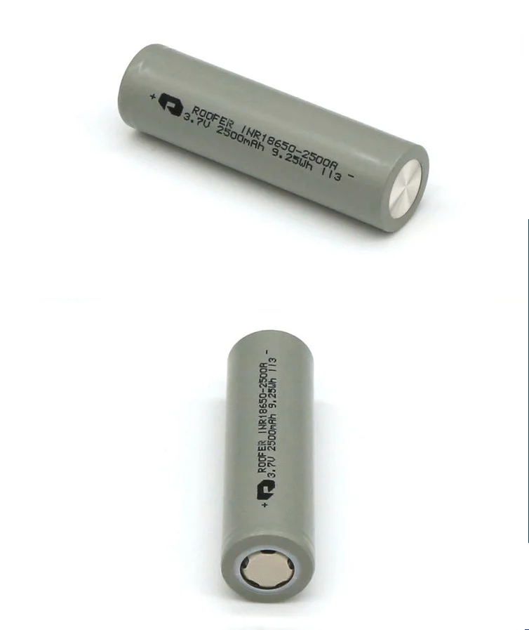 18650 3.7v 2500mah Rechargeable Li-ion Batteries 3.7v 2500mah 18650 Roofer  Lithium Ion Battery - Buy 18650 3.7v 2500mah Li-ion Batteries,Rechargeable