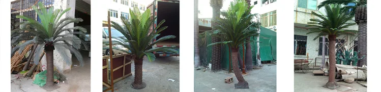 48cm height with 20pcs leaves mini indoor decorative artificial sago cycas revoluta plant palm tree,  cycas artificial