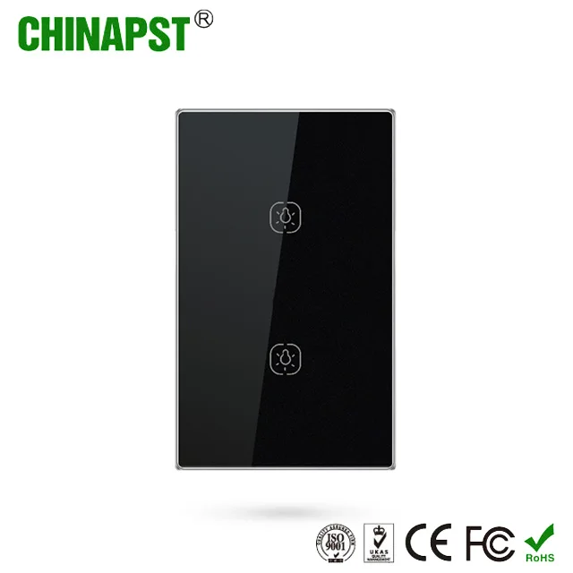 2020 Factory Price Zigbee 2CH US Smart Touch Switch for Home Lamps PST-ZW-U1 - ANKUX.COM