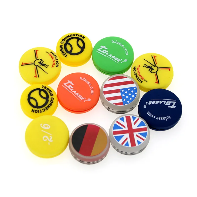 Factory Directly Wholesale Custom Tennis Racket Vibration Dampener For