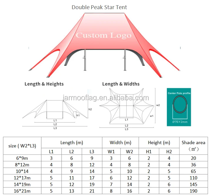 Camping Beach Star Spider Tent