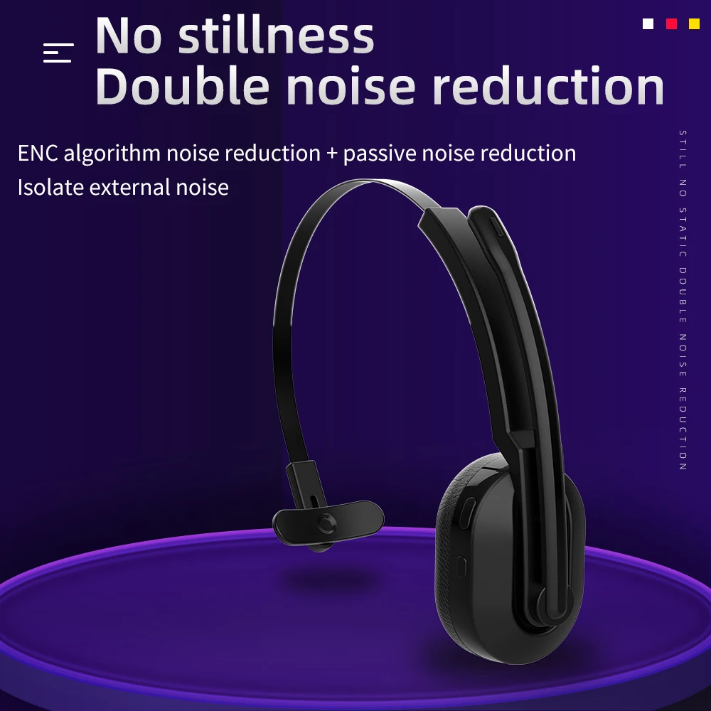 Trucker Bluetooth Headset,Hands Free Wireless Headset For Cell Phone