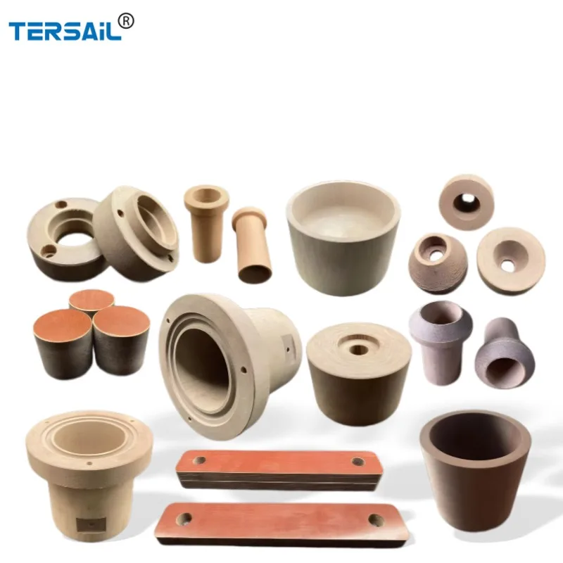 Phenolic Laminated Bakelite Board Threaded Rod 3025 Is Processed by CNC ...