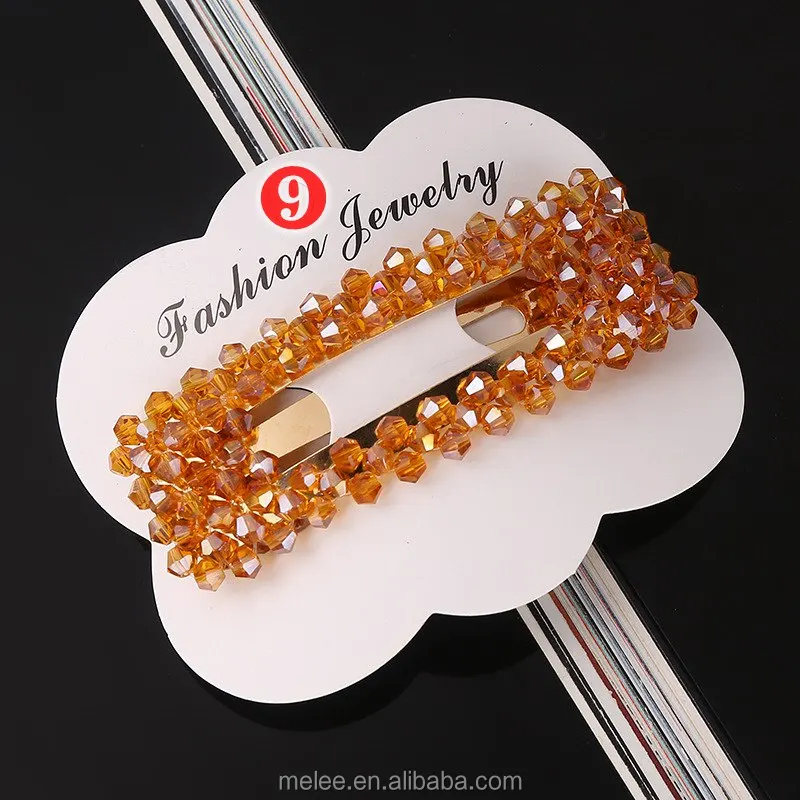 Rts Wholesale Custom Hair Accessories Fashion Girls Flat Hairgrip Hair