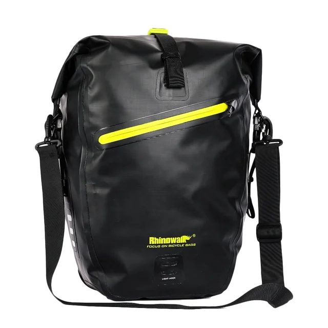 rhinowalk bike bag waterproof bike pannier bag 25l