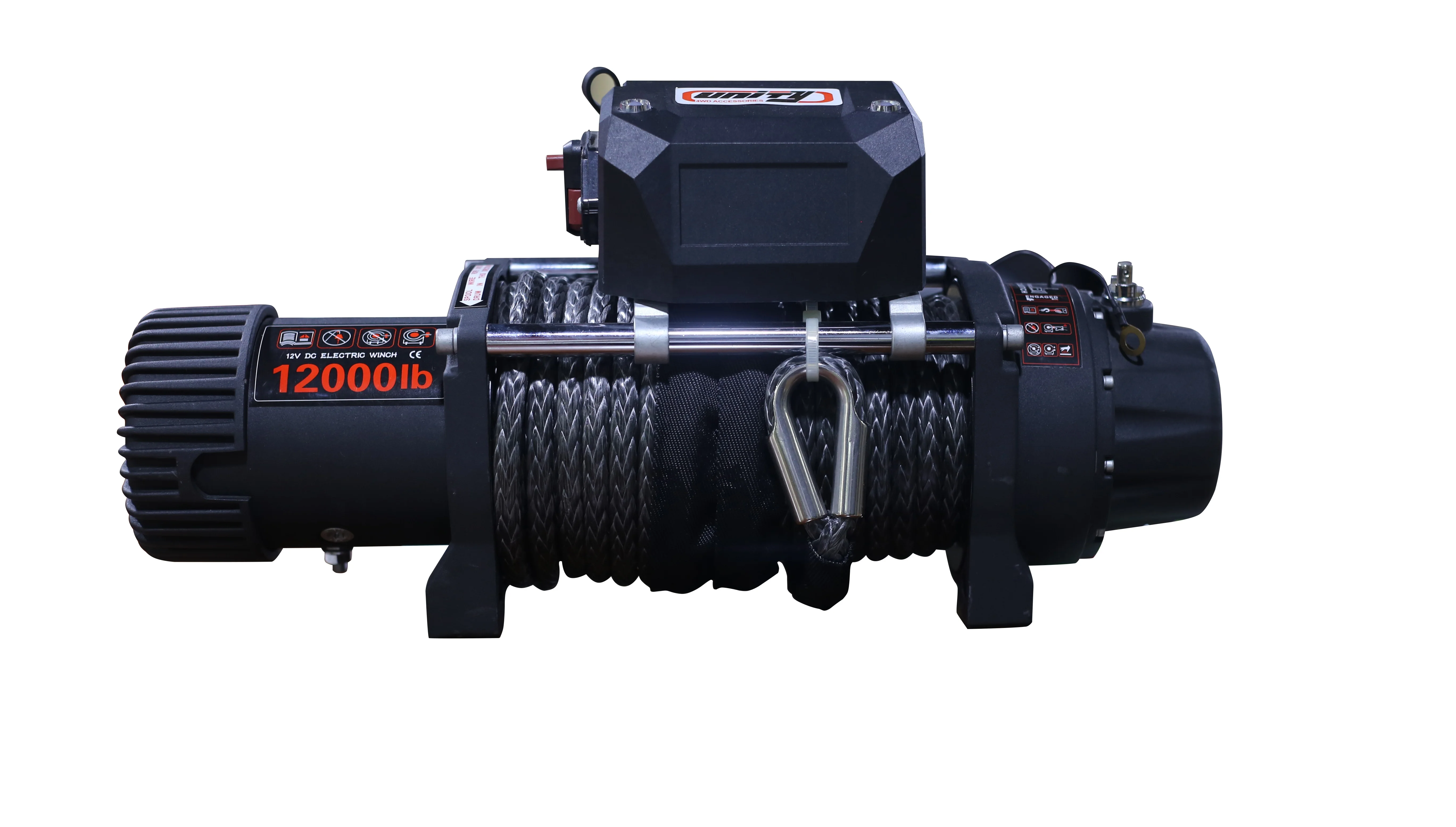 4x4 Winch With Steel Rope12000lb.load Capacity Buy 4x4 Accessory