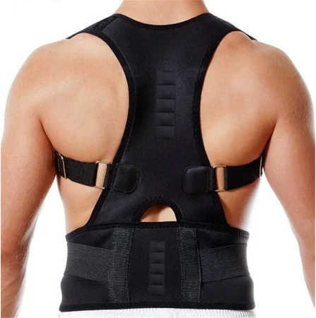 
Adjustable Lumbar Support Corset Straight Lower Back Posture Corrector Brace Belt For Men Women 