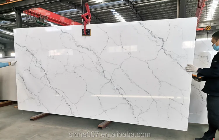 Sh8329-libro Hecho A Medida,Cuarzo Blanco De Calacatta Combinado Para