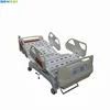 BR-HBE08 Guangzhou 5 Function Hot Sell ABS Linak Motor with the 5th rise and fall guide wheel Medical Electric Hospital Bed
