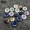 Quality MOP Shell Button Black shell Buttons with Customized Logo