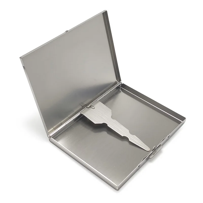 custom stainless cigarette case Personalized Case, Design Card Holder can hold 20 cigarettes 16 cigarettes in copper knurled cigarette box 16 cigarettes in ancient silver knurled cigarette box Stainless Steel Cigarrette Case -