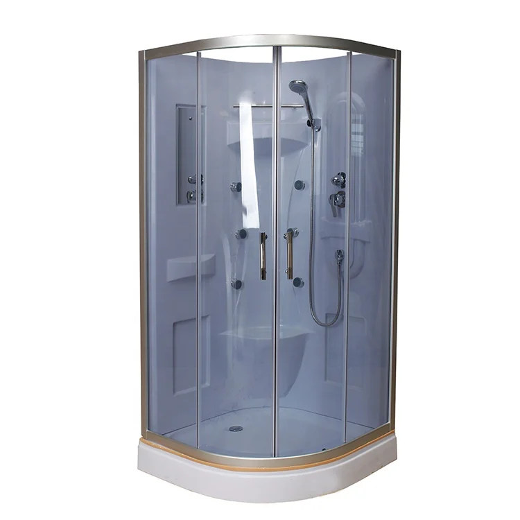 Portable Rv Shower Room One Piece Abs Back Wall Shower Cabin Buy