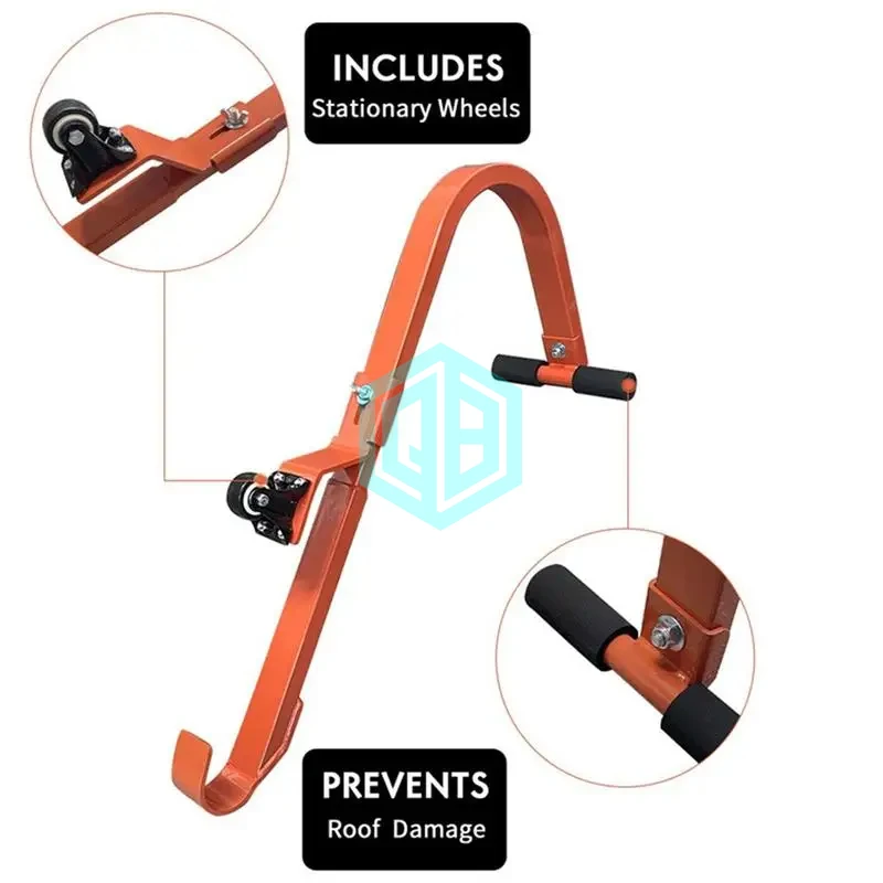 Heavy Duty Steep Roofs Roof Ladder Steel Roof Ridge Ladder Hook With