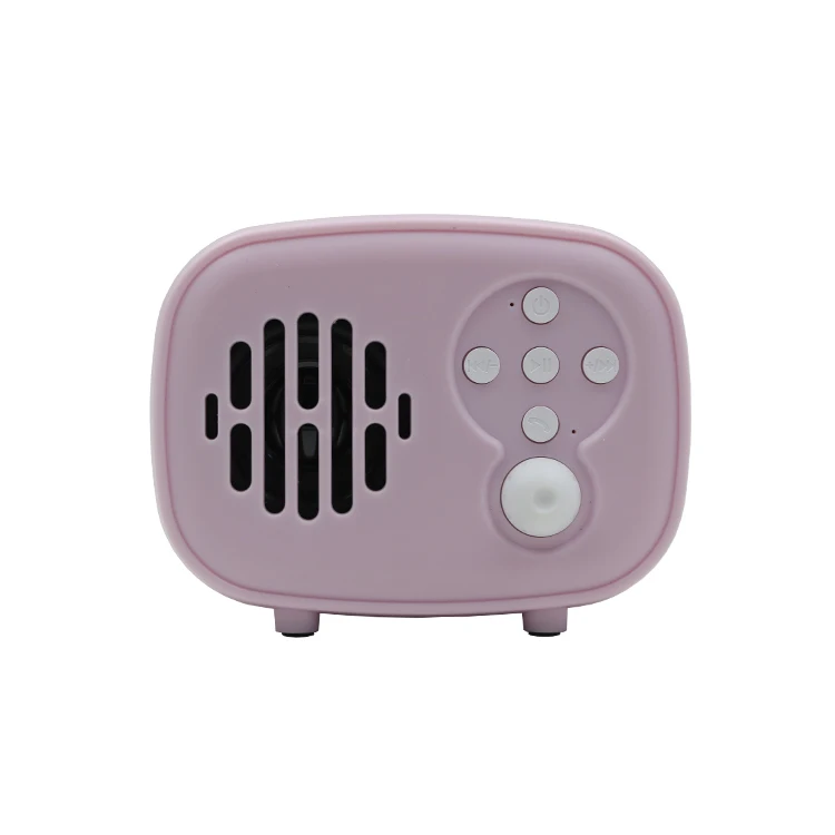 Macaron mini wireless portable stereo music bluetooths speaker small radio size, novelty gifts for teenage girls and housing d - ANKUX.COM