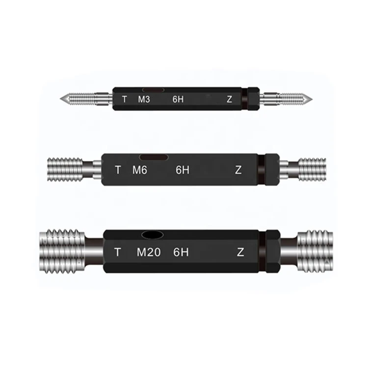 Caliber Tools Metric Screw Plug Gages Thread Ring Gauges Go No Go