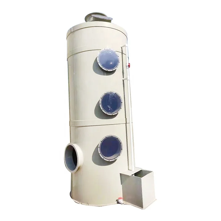 
Wet Spraying Purification Tower Gas Scrubber 