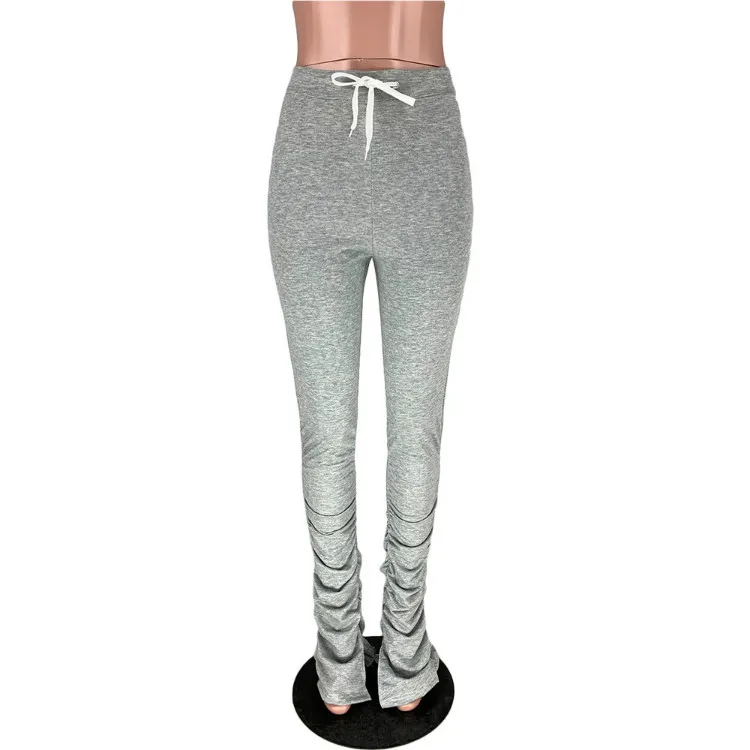 jogger stacked pants