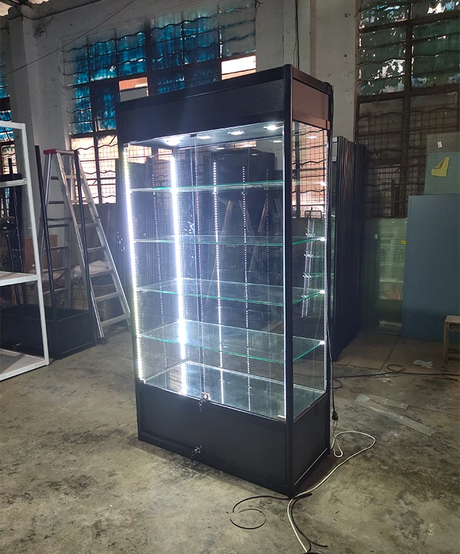 Wall Furniture Glass Display Showcase Glass Cabinet Glass Showcase   H7091027a9a9845a599104ccb98725cb4H 