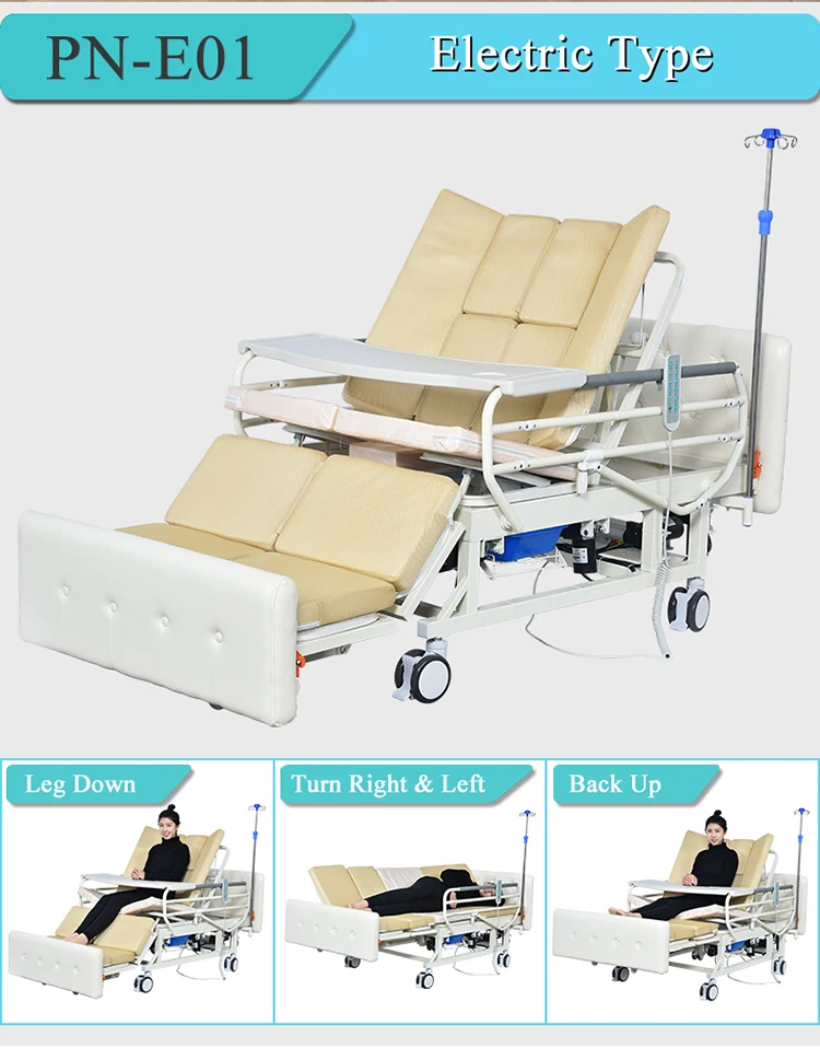 Factory Directly Supply Electric Home Care Bed for old people, View