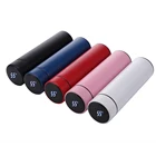 Smart reminder lcd thermal temperature flask water bottle intelligent temperature display thermos with reminder to drink water