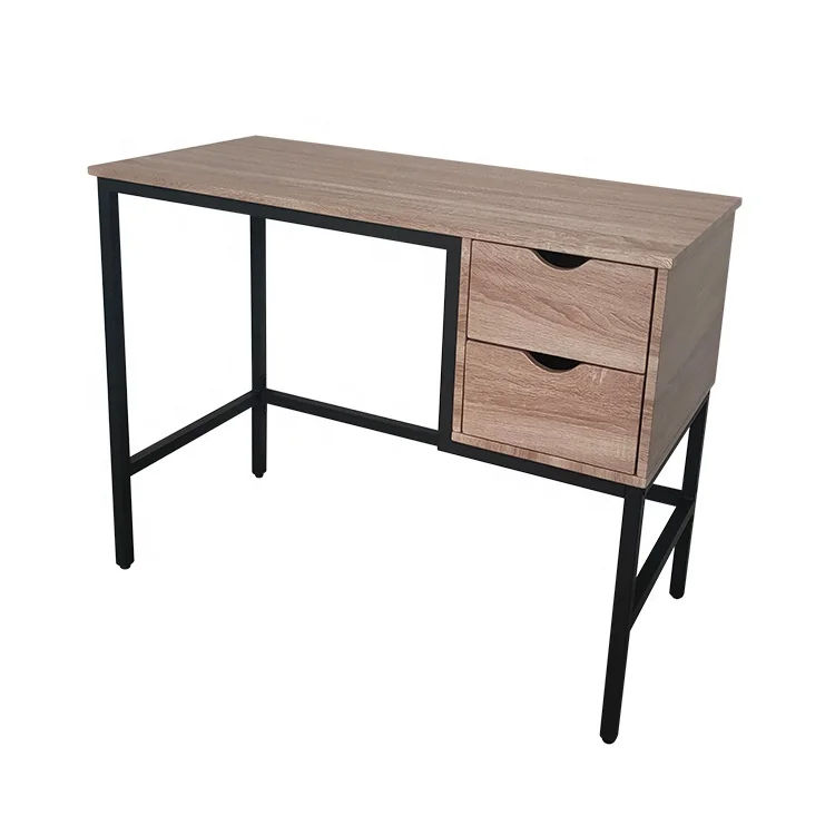 Homely Simple Study Desk Mdf Board Computer Table Euro Industrial