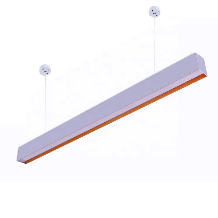 Custom 36w aluminum industry commercial anti glare high lumen profile curved indoor led linear light