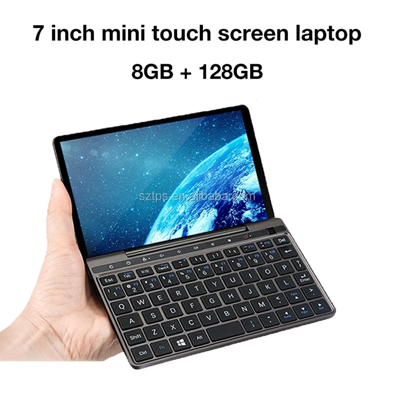 Mini Laptop 8 Inch Ips Screen Intel Core Processor Win 10 Os 8gb 128gb Pocket Laptop With