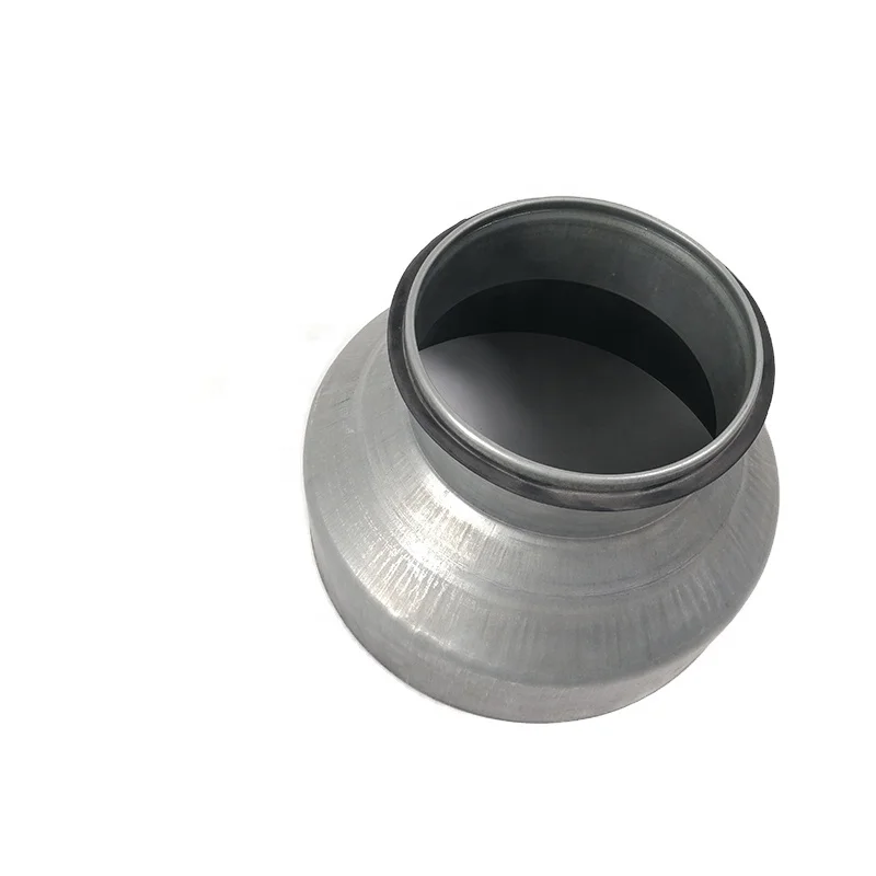 Hvac Air Conditioning Ventilation Galvanized Metal Ducting Round Pipe
