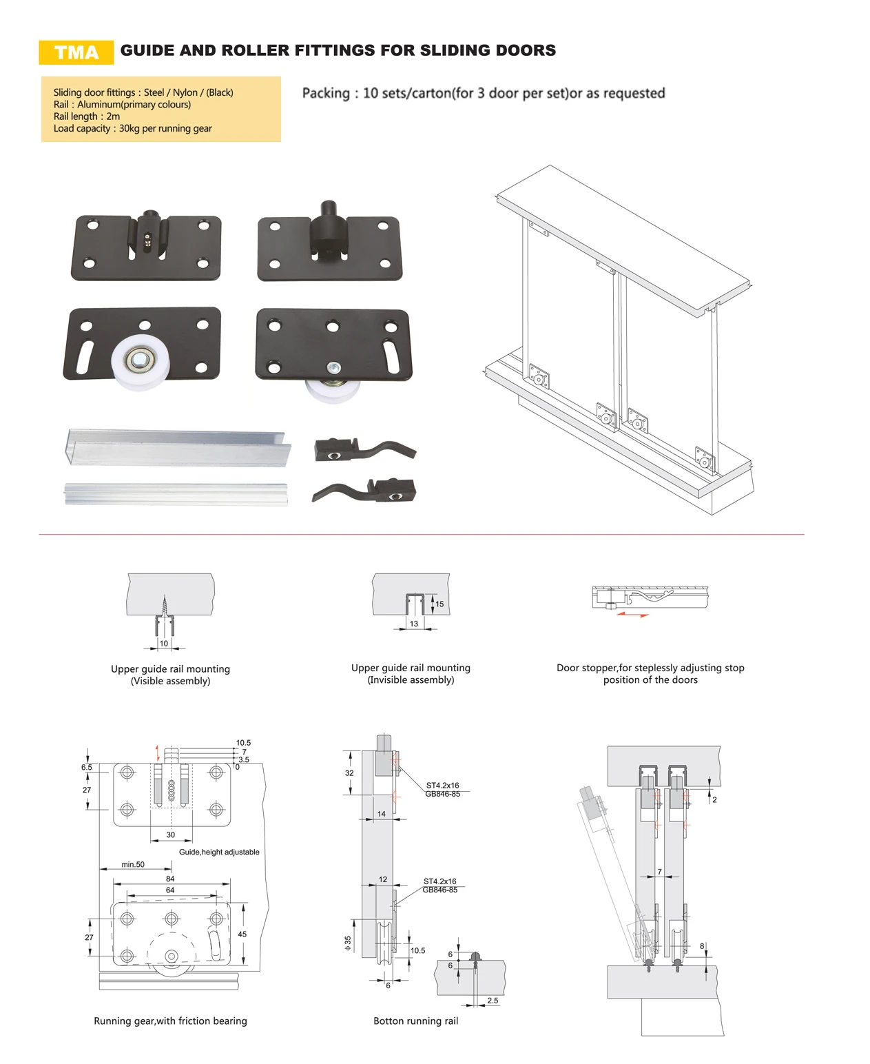 Swisco Sliding Door Parts - ohrxqr2