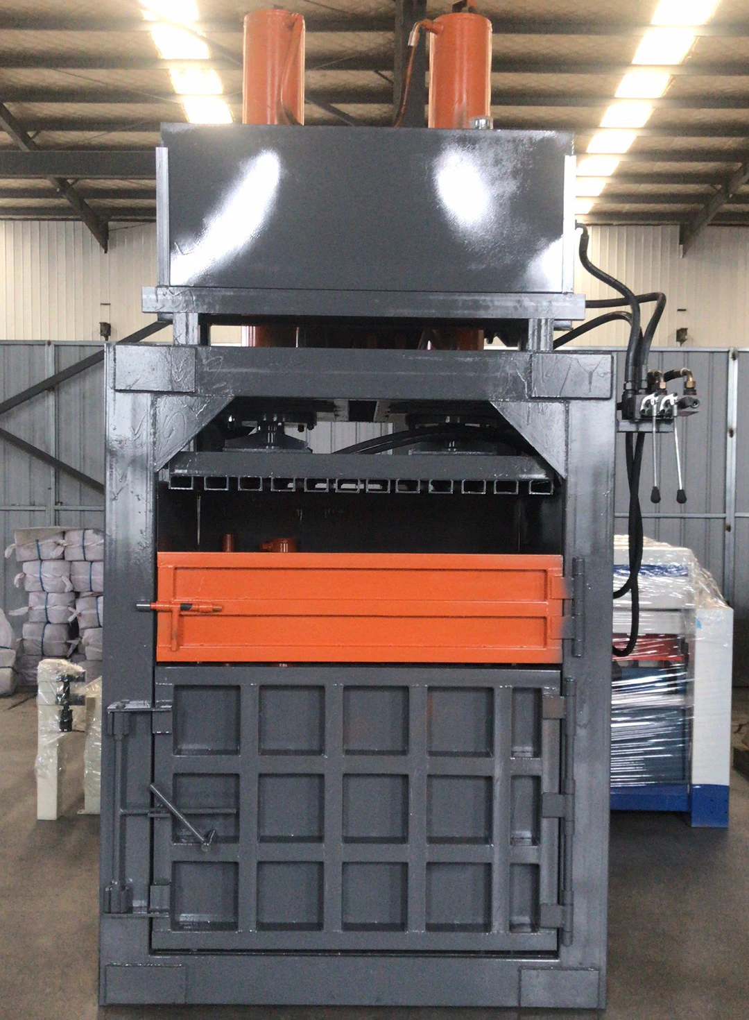 Hydraulic Carton Compress Baler Machine/Cardboard Baling Press Machine