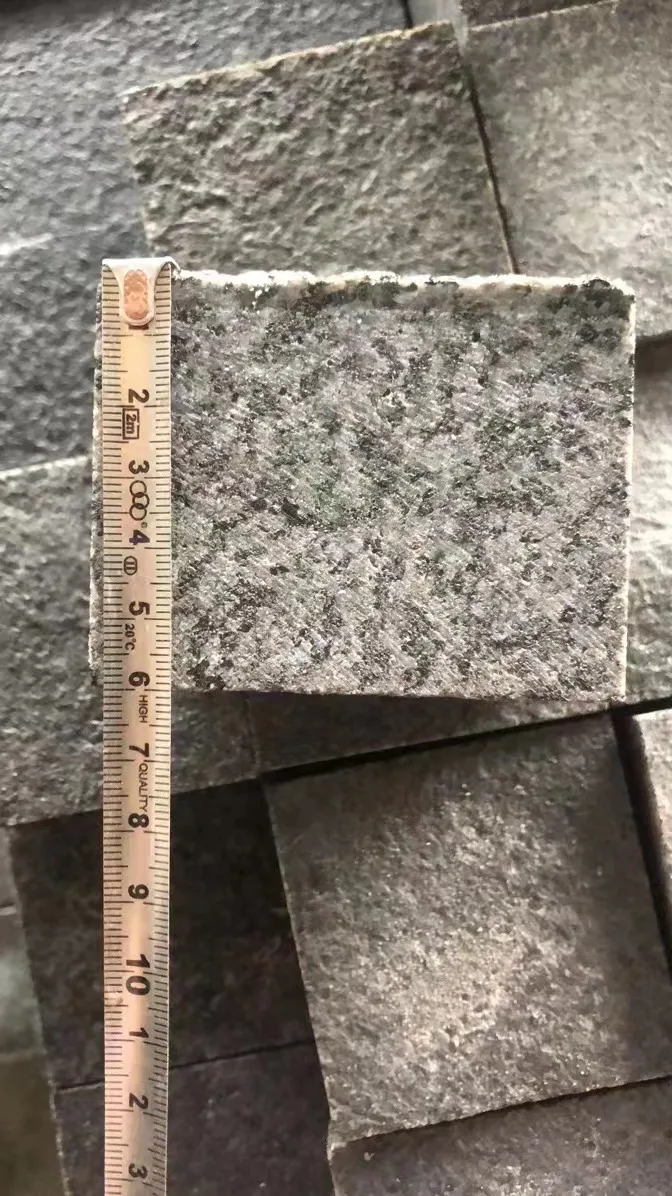 Cheap Outdoor Granite Flamed Pavers Granite Paving Cube Stone supplier