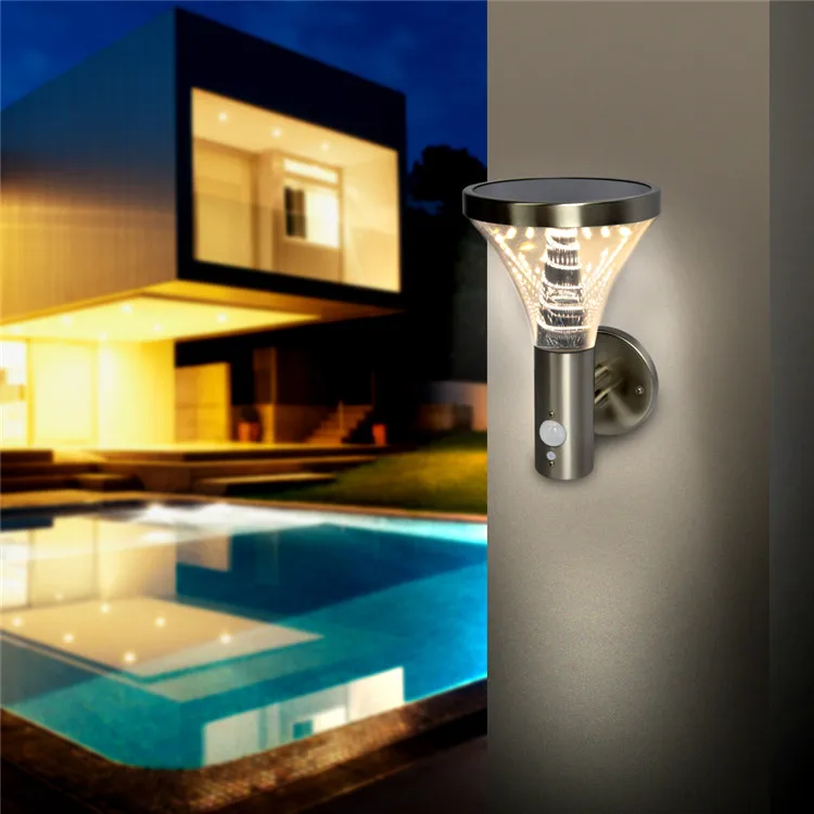 Modern design light solar powered high lumen 600lm led solar lights outdoor led