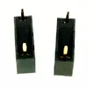2.54mm pitch black color 1 pole 1 position miniature slide dip switch